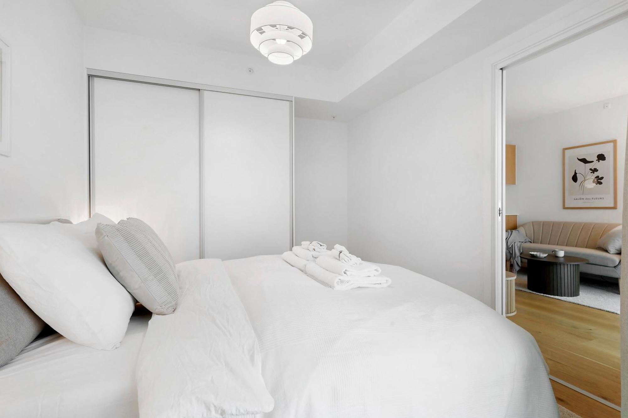 Penthouse Paradise On 39Th Floor Apartment Arhus Bagian luar foto
