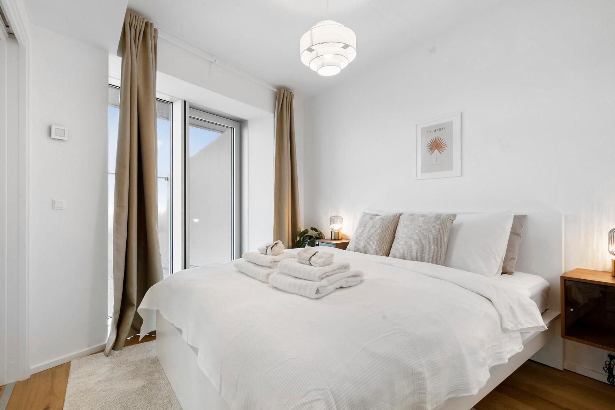 Penthouse Paradise On 39Th Floor Apartment Arhus Bagian luar foto