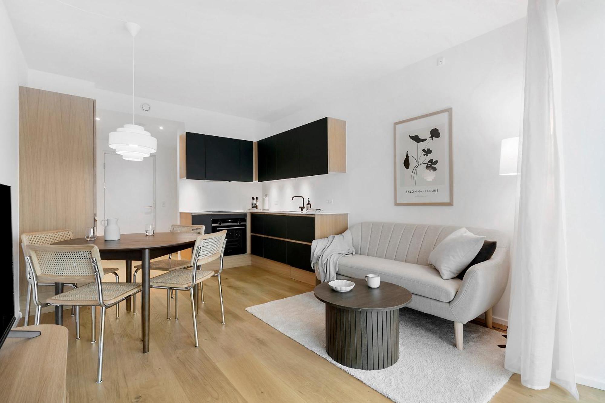Penthouse Paradise On 39Th Floor Apartment Arhus Bagian luar foto